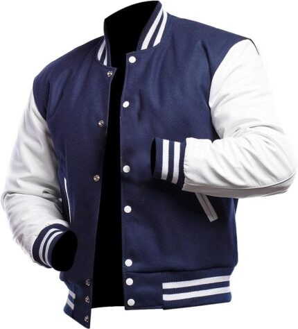 Varsity Wool Leather Jackets FS-01